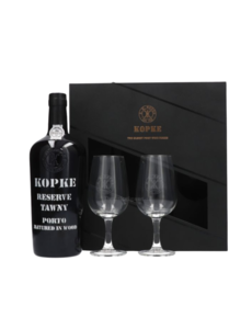 Kopke Reserve Tawny Giftbox met 2 glazen