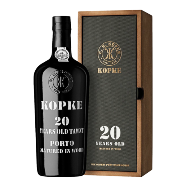 Kopke 20 Years Tawny Aged Port on wood