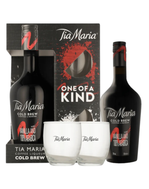 Tia Maria Giftpack + 2 Glasses