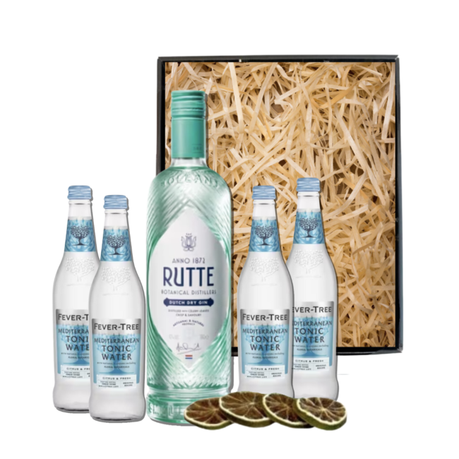 Rutte Dutch Dry Gin Tonic Pakket XL