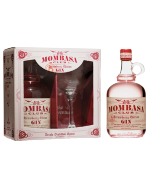 Mombasa Club Strawberry Glass Pack 70CL