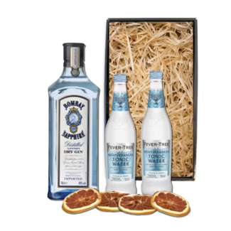 Gepersonaliseerde kist met Gin Tonic
