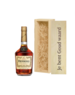  Gepersonaliseerde  kist met Hennessy Cognac