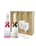 Moët & Chandon Ice & Ice Rosé Champagne Gift + 2 glazen