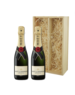 Moët & Chandon Geschenkkist 2 x Impérial Brut 37,5CL