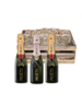 Moët & Chandon Geschenkkratje 2 x Mini Brut & Rosé 1x20CL