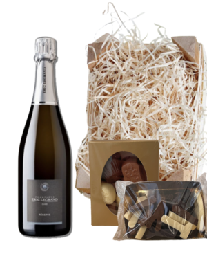 Eric Legrand Brut 37,5cl met Luxe Bonbon  & Chocolade