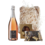 Eric Legrand Champagne Rosé  37,5cl met Luxe Bonbon  & Chocolade