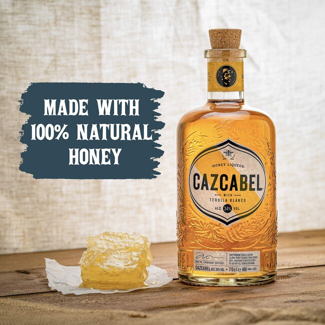 Cazcabel Tequila Blanco Honey Liqueur 70cl