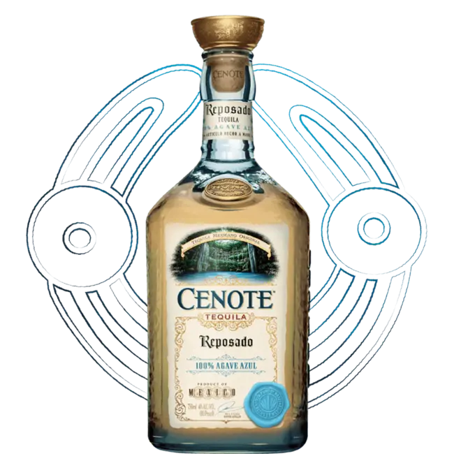 Cenote Tequila Reposado 70cl
