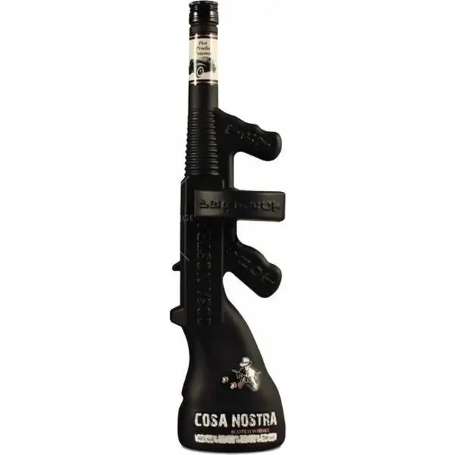 Cosa Nostra Tommy Gun Whisky + giftbox 70 CL