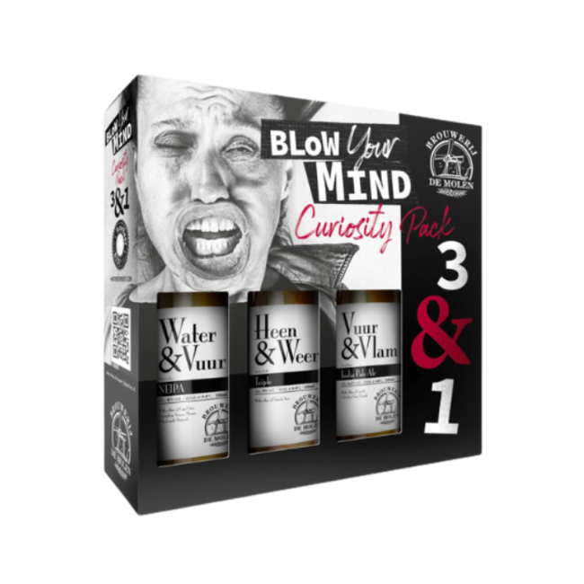 De Molen Curiosity giftpack (4x33cl)