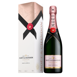 Moët & Chandon Rosé Impérial in giftbox 75CL
