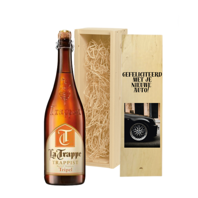 Gepersonaliseerde kist met Bier