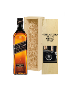  Gepersonaliseerde kist met Whisky