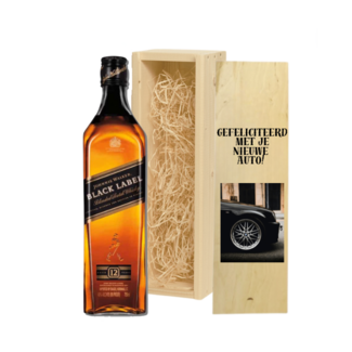 Gepersonaliseerde kist met Whisky