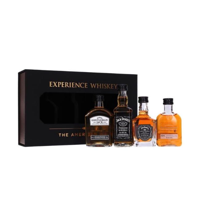 Jack Daniel's The American Experience Whiskey Set 4x5CL