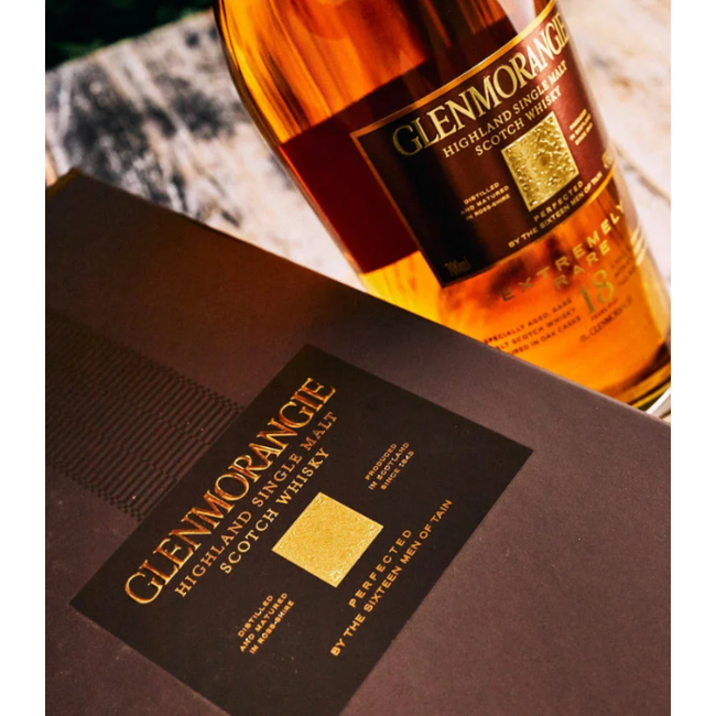 Glenmorangie 18 Years Old 70CL Single Malt Scotch Whisky in Giftbox
