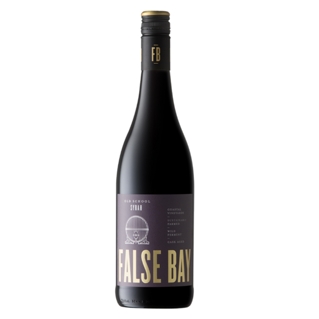 False Bay Old School Syrah (Krachtig Box3)