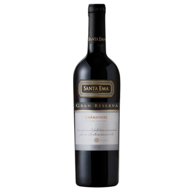 Santa ema Carménère Gran Reserva Cachapoal 2019 (Krachtig Box3)
