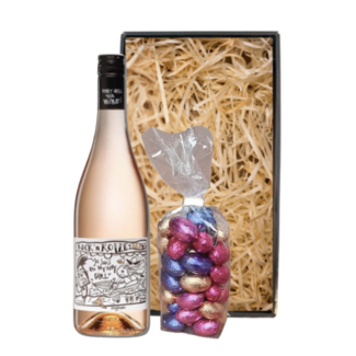 Rock 'n Rolle Paaspakket Baby Rosé 75CL met Paaseitjes