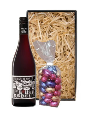 Rock 'n Rolle Paaspakket Rebel Red 75CL met Paaseitjes