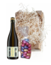 Kolonne Null Alcoholvrij Paaspakket Sparkling White 37,5CL met Luxe Paaschocolade