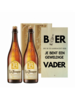  Gepersonaliseerde kist met 2 Bieren voor Vaderdag