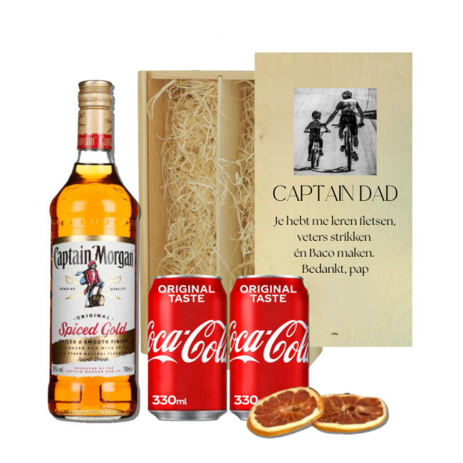 Gepersonaliseerde Vaderdag kist met Cuba Libre Cocktail
