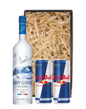 Grey Goose Vodka 70cl met Red Bull Pakket