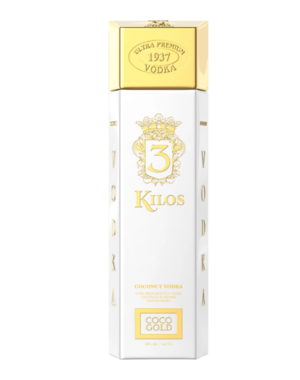 3 Kilos Vodka Coco Gold Vodka 70CL