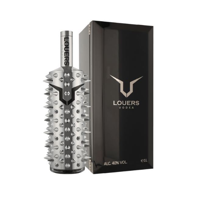 Louers Vodka 1L  + Wooden GB