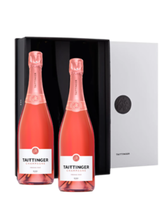 Taittinger Rosé Champagne Duo Giftbox
