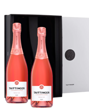 Taittinger Rosé Champagne Duo Giftbox