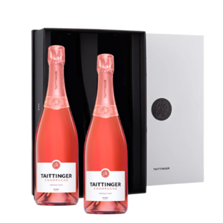 Taittinger Rosé Champagne Duo Giftbox