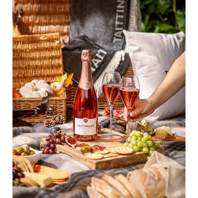 Taittinger Rosé Champagne Duo Giftbox