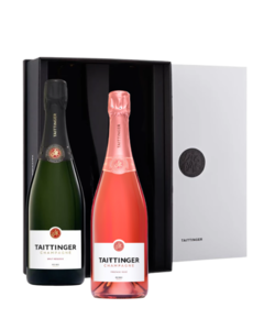Taittinger Brut & Rosé Champagne Giftbox