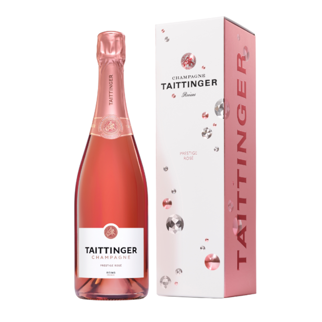 Taittinger Prestige Rosé Brut 75CL in Giftbox