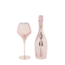Bottega Rose Gold in Giftbox met Kristal Glas