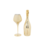 Bottega Gold in Giftbox met Kristal Glas