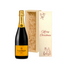 Gepersonaliseerde Kist met Veuve Clicquot Champagne – Luxe Kerstcadeau