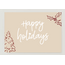 Happy Holidays Wenskaart