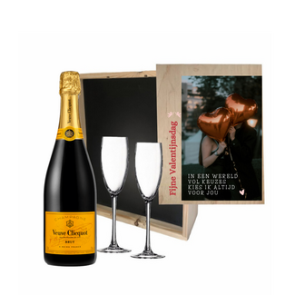 Champagnecadeau – Vier de liefde met Valentijn