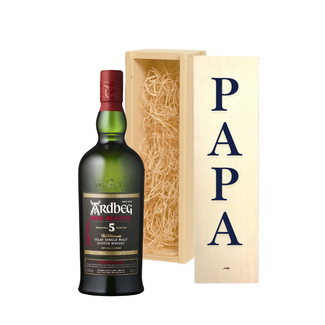 Gepersonaliseerde kist met Whisky - Vaderdag