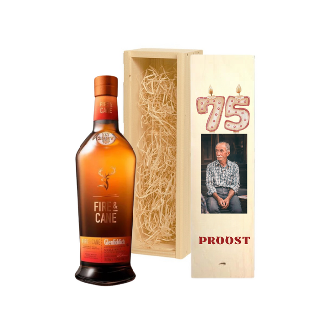 Gepersonaliseerde Kist met Whisky – Het Perfecte Verjaardagscadeau