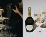 Champagne geschenk voor de kerst