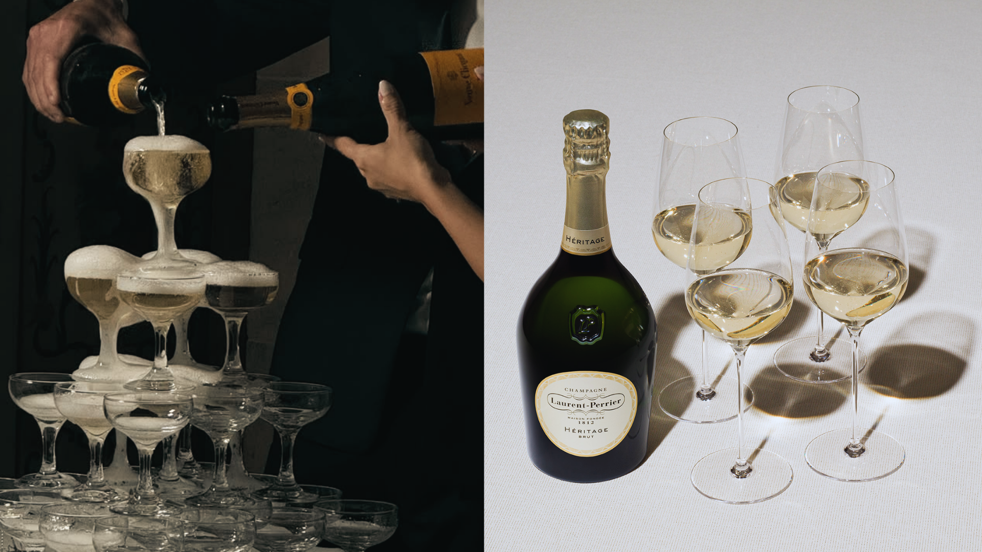 Champagne geschenk voor de kerst