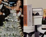 Luxe trouwcadeau ideeën: champagne & gepersonaliseerde cadeaus 