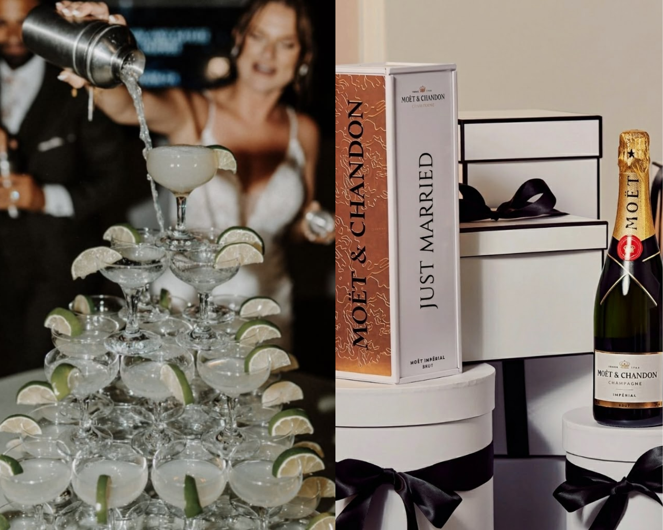 Luxe trouwcadeau ideeën: champagne & gepersonaliseerde cadeaus 