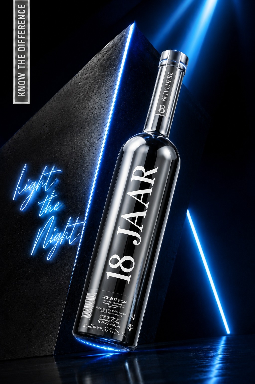Belvedere Bespoke met lampje
